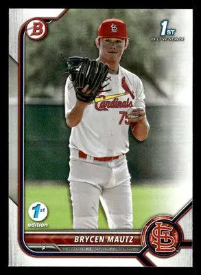 2022 Bowman Draft 1st Edition #BD-124 Brycen Mautz - Baseball Card Single