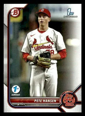 2022 Bowman Draft 1st Edition #BD-128 Pete Hansen - Baseball Card Single