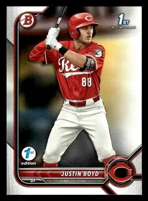 2022 Bowman Draft 1st Edition #BD-13 Justin Boyd - Baseball Card Single