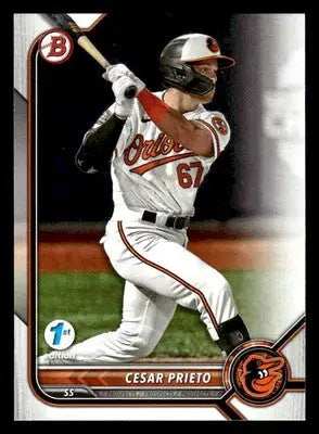 2022 Bowman Draft 1st Edition #BD-133 Cesar Prieto - Baseball Card Single