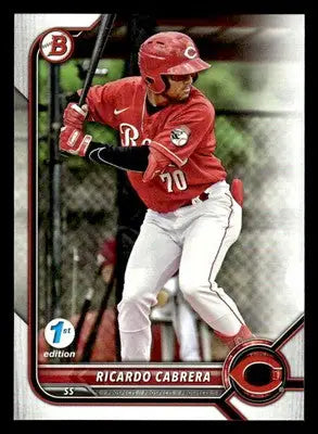 2022 Bowman Draft 1st Edition #BD-139 Ricardo Cabrera - Baseball Card Single