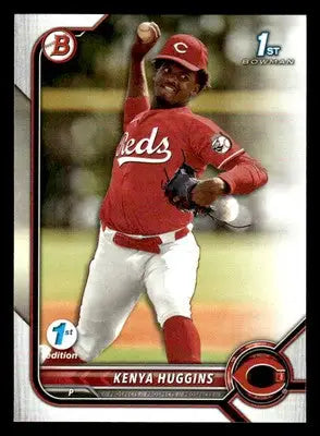 2022 Bowman Draft 1st Edition #BD-140 Kenya Huggins - Baseball Card Single