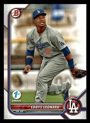 2022 Bowman Draft 1st Edition #BD-150 Eddys Leonard - Baseball Card Single