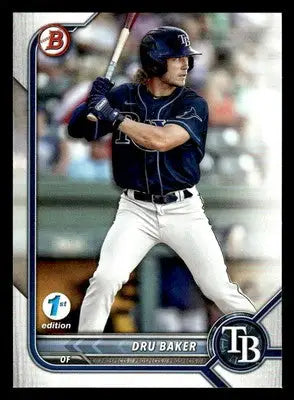 2022 Bowman Draft 1st Edition #BD-158 Dru Baker - Baseball Card Single