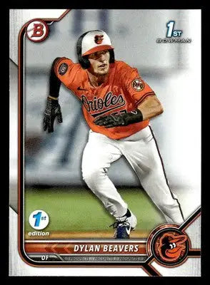 2022 Bowman Draft 1st Edition #BD-160 Dylan Beavers - Baseball Card Single