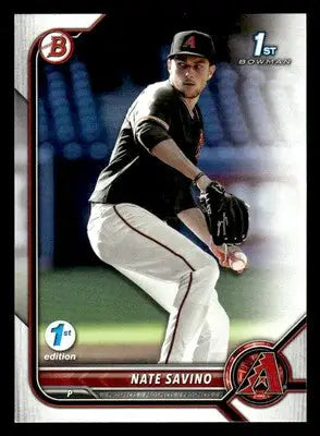 2022 Bowman Draft 1st Edition #BD-163 Nate Savino - Baseball Card Single