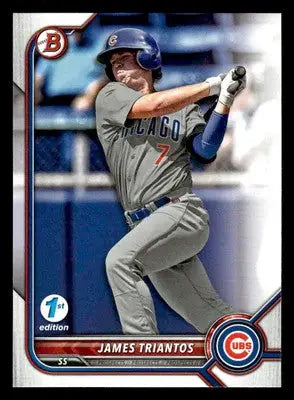 2022 Bowman Draft 1st Edition #BD-166 James Triantos - Baseball Card Single