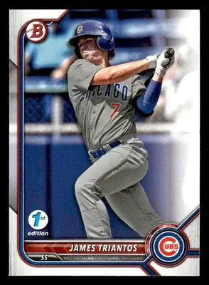 2022 Bowman Draft 1st Edition #BD-166 James Triantos - Baseball Card Single