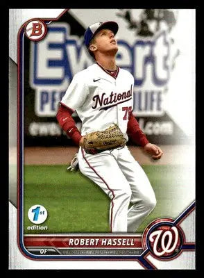 2022 Bowman Draft 1st Edition #BD-169 Robert Hassell - Baseball Card Single
