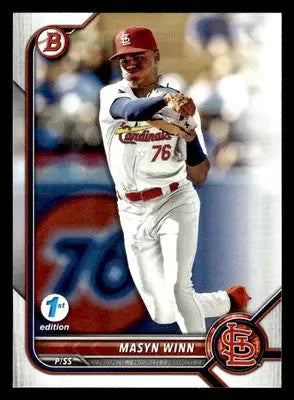 2022 Bowman Draft 1st Edition #BD-170 Masyn Winn - Baseball Card Single
