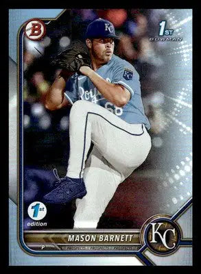 2022 Bowman Draft 1st Edition #BD-172 Mason Barnett Sky Blue - Baseball Card Single