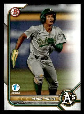 2022 Bowman Draft 1st Edition #BD-181 Pedro Pineda - Baseball Card Single