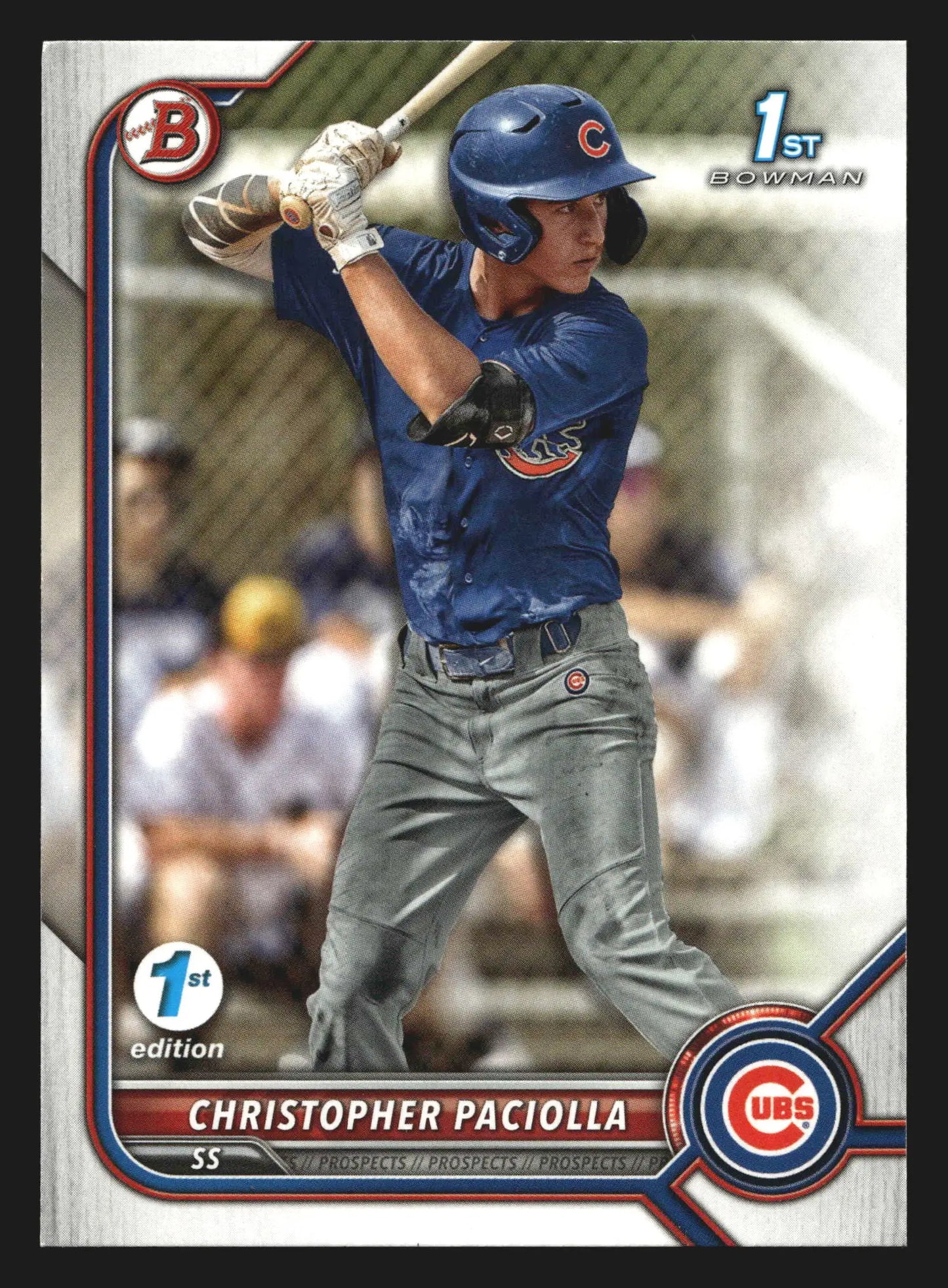 2022 Bowman Draft 1st Edition #BD-185 Christopher Paciolla 1st Bowman - Baseball Card Single
