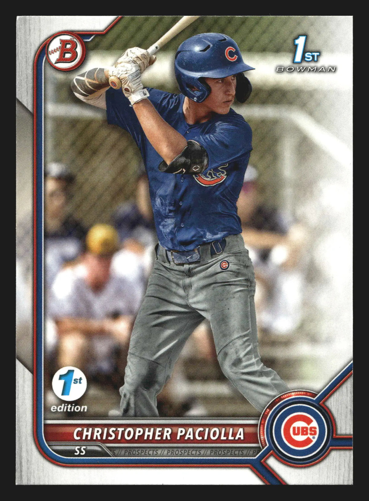 2022 Bowman Draft 1st Edition #BD-185 Christopher Paciolla 1st Bowman - Baseball Card Single