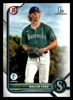 2022 Bowman Draft 1st Edition #BD-187 Walter Ford - Baseball Card Single