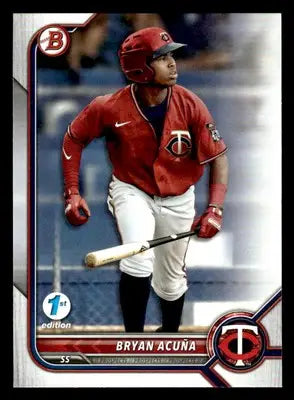 2022 Bowman Draft 1st Edition #BD-19 Bryan Acuña - Baseball Card Single