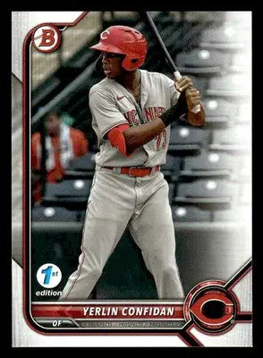 2022 Bowman Draft 1st Edition #BD-199 Yerlin Confidan - Baseball Card Single