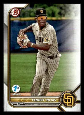 2022 Bowman Draft 1st Edition #BD-2 Yendry Rojas - Baseball Card Single