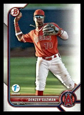 2022 Bowman Draft 1st Edition #BD-20 Denzer Guzman - Baseball Card Single