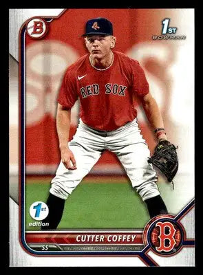 2022 Bowman Draft 1st Edition #BD-200 Cutter Coffey - Baseball Card Single