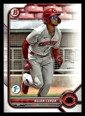 2022 Bowman Draft 1st Edition #BD-22 Allan Cerda - Baseball Card Single