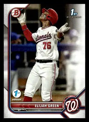 2022 Bowman Draft 1st Edition #BD-23 Elijah Green - Baseball Card Single