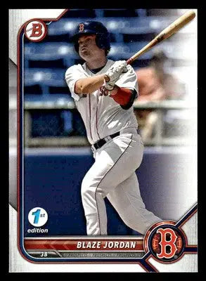 2022 Bowman Draft 1st Edition #BD-24 Blaze Jordan - Baseball Card Single