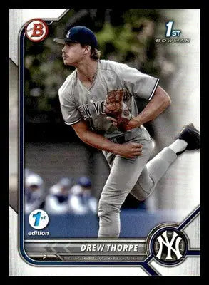 2022 Bowman Draft 1st Edition #BD-25 Drew Thorpe - Baseball Card Single