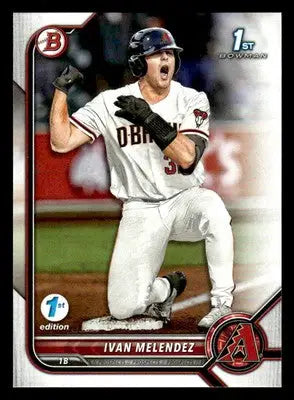 2022 Bowman Draft 1st Edition #BD-29 Ivan Melendez - Baseball Card Single