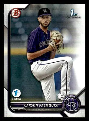 2022 Bowman Draft 1st Edition #BD-31 Carson Palmquist - Baseball Card Single