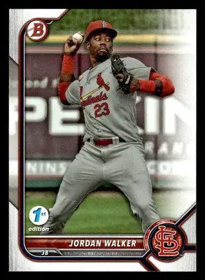 2022 Bowman Draft 1st Edition #BD-36 Jordan Walker - Baseball Card Single