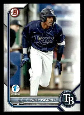 2022 Bowman Draft 1st Edition #BD-40 Willy Vasquez - Baseball Card Single