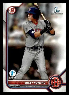 2022 Bowman Draft 1st Edition #BD-42 Mikey Romero - Baseball Card Single