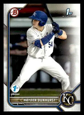 2022 Bowman Draft 1st Edition #BD-44 Hayden Dunhurst - Baseball Card Single