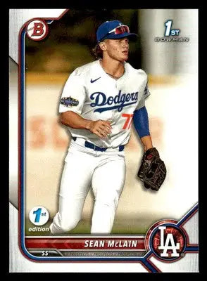 2022 Bowman Draft 1st Edition #BD-50 Sean McLain - Baseball Card Single