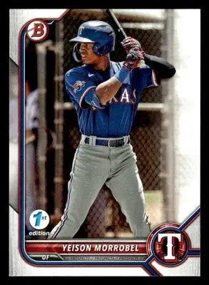 2022 Bowman Draft 1st Edition #BD-58 Yeison Morrobel - Baseball Card Single
