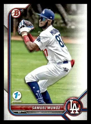 2022 Bowman Draft 1st Edition #BD-63 Samuel Munoz - Baseball Card Single