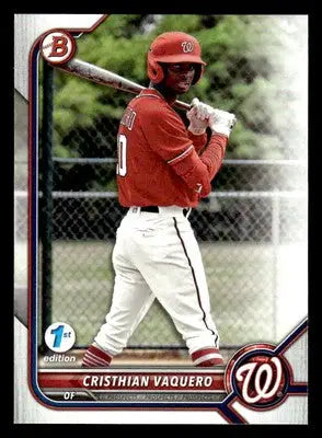 2022 Bowman Draft 1st Edition #BD-64 Cristhian Vaquero - Baseball Card Single