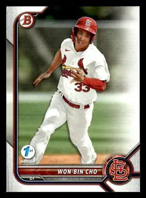 2022 Bowman Draft 1st Edition #BD-65 Won-Bin Cho - Baseball Card Single