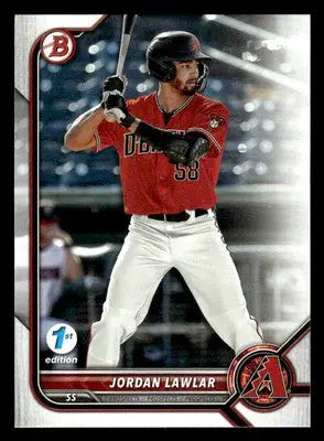 2022 Bowman Draft 1st Edition #BD-78 Jordan Lawlar - Baseball Card Single