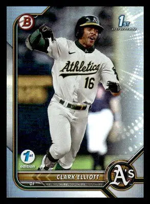 2022 Bowman Draft 1st Edition #BD-85 Clark Elliott Sky Blue - Baseball Card Single