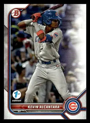 2022 Bowman Draft 1st Edition #BD-86 Kevin Alcantara - Baseball Card Single