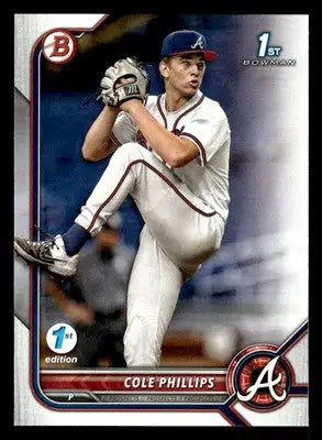 2022 Bowman Draft 1st Edition #BD-90 Cole Phillips - Baseball Card Single