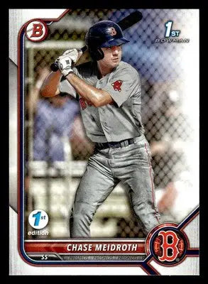 2022 Bowman Draft 1st Edition #BD-92 Chase Meidroth - Baseball Card Single