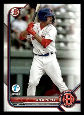 2022 Bowman Draft 1st Edition #BD-94 Nick Yorke - Baseball Card Single