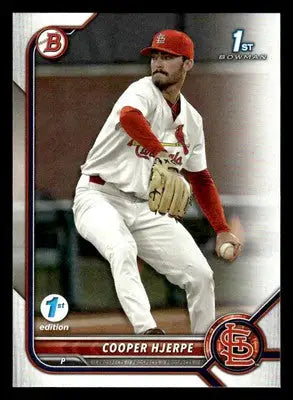 2022 Bowman Draft 1st Edition #BD-95 Cooper Hjerpe - Baseball Card Single