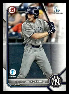 2022 Bowman Draft 1st Edition #BD-97 Anthony Hall - Baseball Card Single
