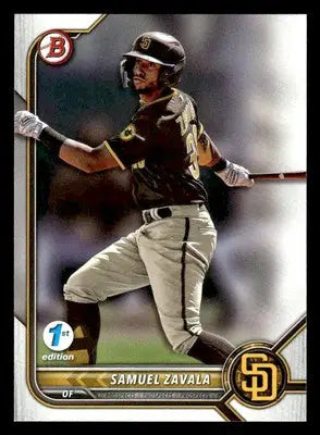 2022 Bowman Draft 1st Edition #BD-98 Samuel Zavala - Baseball Card Single