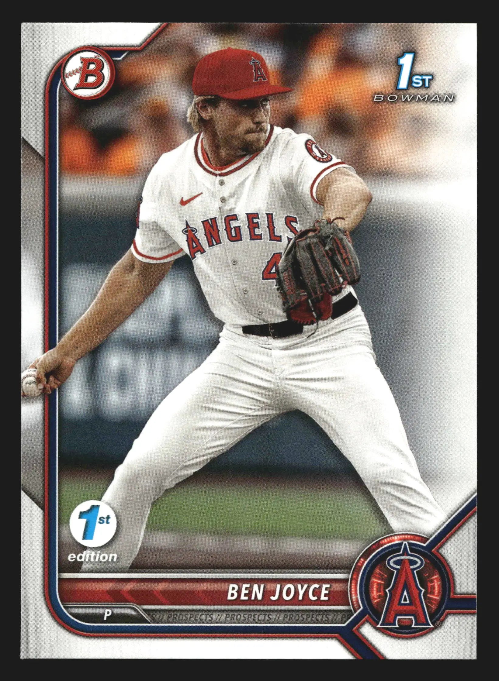 2022 Bowman Draft 1st Edition Ben Joyce #BD-109 1st Bowman Angels - Baseball Card Single