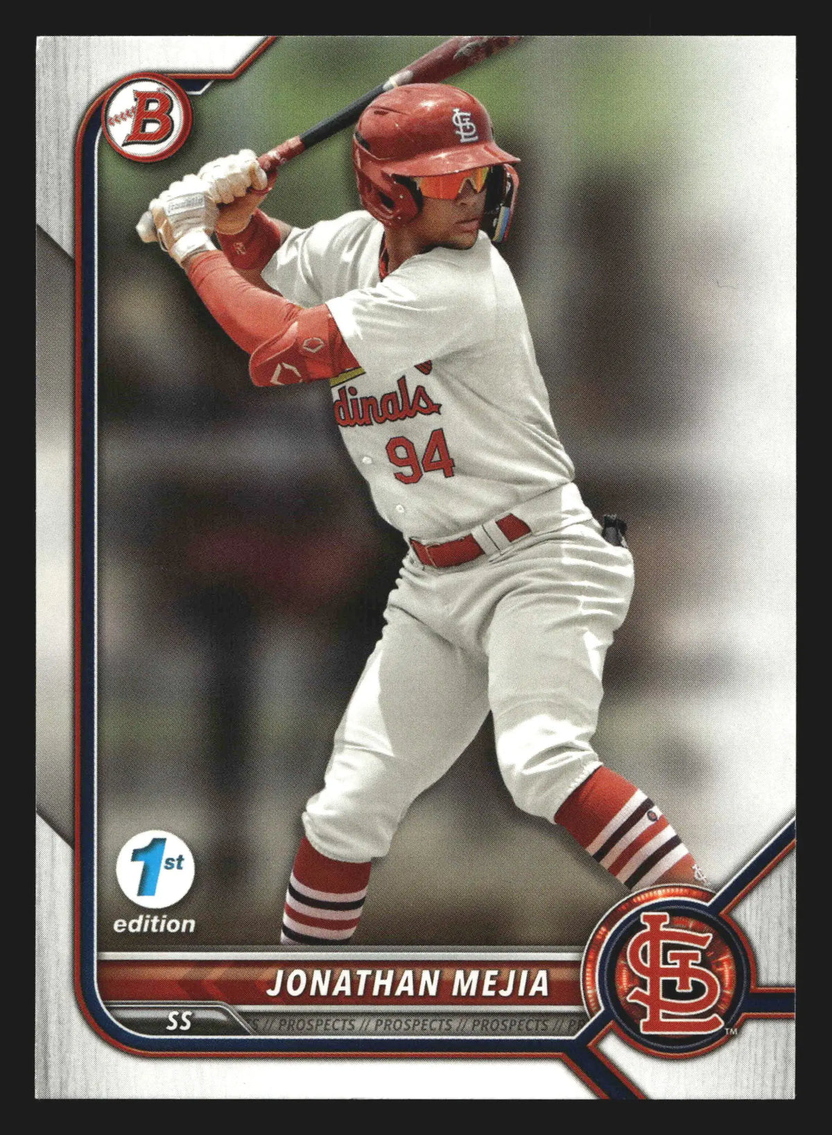 2022 Bowman Draft 1st Edition Jonathan Mejia #BD-186 1st Bowman Cards - Baseball Card Single